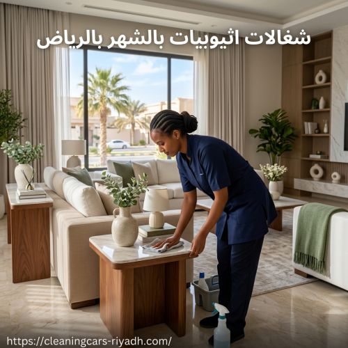 شغالات اثيوبيات بالشهر بالرياض