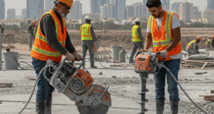 قص وتخريم الخرسانه بحى الشفا