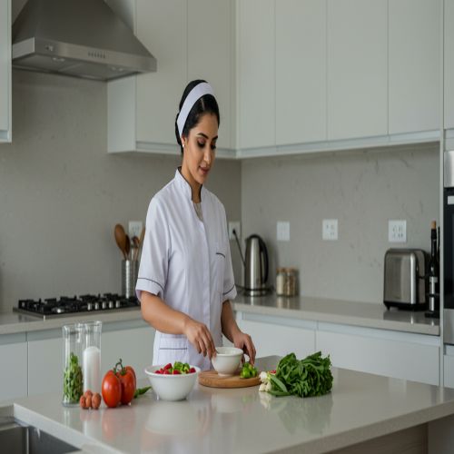 طباخة في جده