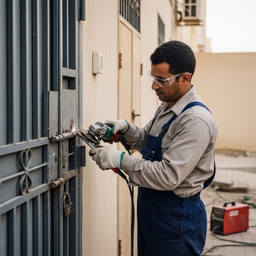 مقاول تركيب ابواب حديد الخبر