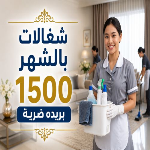 شغالات بالشهر 1500 بريده ضرية
